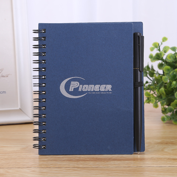 Custom A4 A5 Hardcoverold school diary custom diary notebook with powerbank