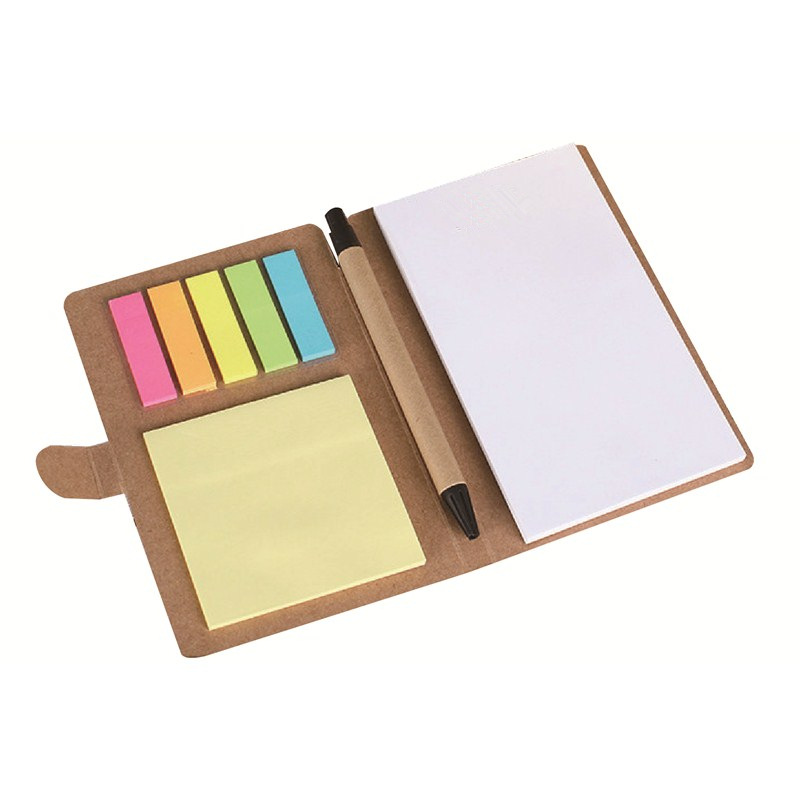 ﻿Multicolor kraft paper card cover memo pad for office writing